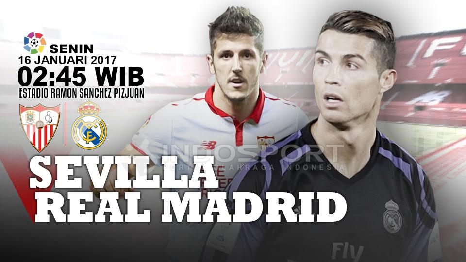 Sevilla vs Real Madrid - INDOSPORT